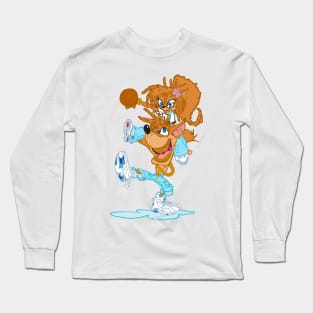 Crash French Blue Long Sleeve T-Shirt